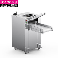乐创(lecon)LC-J-YMZ350 压面机商用 600kg/h自动擀面皮机 201不锈钢 压面辊