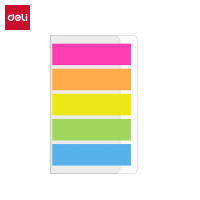 得力(deli)便利贴标签贴纸 (12*44mm) 100张/包 BT461 单位:本