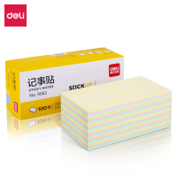 得力(deli)便利贴 9082(76*76mm四色) 单位:本