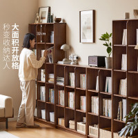 木书架 0.7米 2*4格 含安装上楼