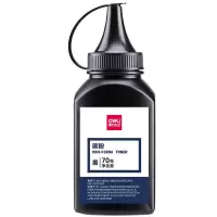 得力(deli)碳粉DBH-F388A 70克 黑色 单位:瓶