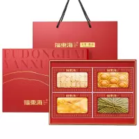 褔東海(FU DONG HAI)[万事胜意]四宝225g(西洋参20g+铁皮石斛100g+红极海参80g+羊肚菌25g)
