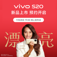 vivo S20 凤羽金 8GB+256GB 全网通5G手机 关注线上发布会 敬请期待