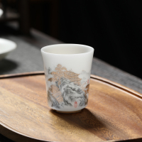 MULTIPOTENT功夫茶杯主人杯大师黄旭东作品冰凝玉妙香杯高山流水单杯伴手礼盒