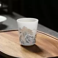 MULTIPOTENT功夫茶杯主人杯大师黄旭东作品冰凝玉妙香杯高山流水单杯伴手礼盒