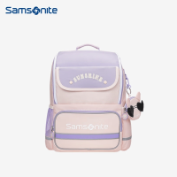 新秀丽(Samsonite)书包小学生女孩抗菌减负轻便儿童书包1-5年级双肩背包