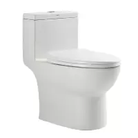 金牌卫浴GOLD防臭节水喷射虹吸抽水马桶连体式 KA(含安装)RF2160