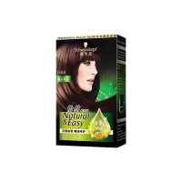 施华蔻怡然精油植物染发霜幽兰茶棕染发剂男女染发膏568
