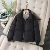 2024冬季加厚羽绒棉服女短款韩版宽松立领面包服棉衣外套时尚百搭