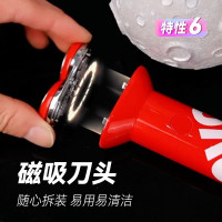 奔腾(POVOS)剃须刀男士电动刮胡刀迷你便携全身合金机身水洗快充节日礼物送男友送爱人送男生 PQ3803珊瑚红