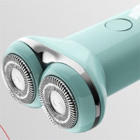 奔腾(POVOS)剃须刀男士电动刮胡刀迷你便携全身合金机身水洗快充节日礼物送男友送爱人送男生 PQ3803清水蓝