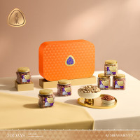 觅菓(miguo) 开心果夏威夷果休闲零食 岁寒三友Air热烈橙款 1.53kg / 盒