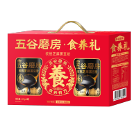 五谷磨房核桃芝麻黑豆粉食养礼双罐装组合1240g