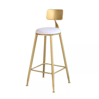 邦尼熊 椅子 办公室休闲区铁艺吧台椅子