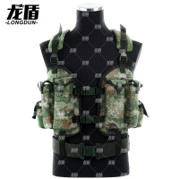 龙盾D袋防护背心马甲丛林荒漠水墨云纹防护马甲