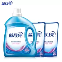 蓝月亮 洗衣液组合 深层洁净薰衣草3kg+洁净薰衣草袋装500g×2 单位:组