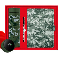 勇夺 纪念品退伍保温杯礼盒笔记本套装单位:套