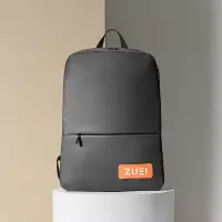 卓一生活(ZUEI) 质米通勤双肩包电脑包背包旅行大容量书包 ZY-B2123 黑色