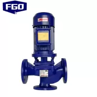 FGO GW 管道式无堵塞排污泵 单级单吸管道污水泵 65GW25-15-2.2kw