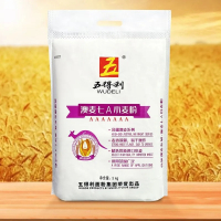 五得利面粉]澳麦七A小麦粉5kg家庭用优质营养白面馒头通用10斤