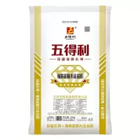 五得利面粉]强筋超精小麦芯粉25kg家用商用优质白面通用粉50斤