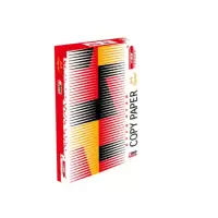 小钢炮红色小钢炮复印纸A4/70g办公用纸白纸草稿 [8包共4000张/箱]