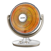 艾美特小太阳暗光小太阳1000W 取暖器大号花篮电暖器台式家用摇头定时烤火炉HF10078T