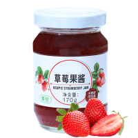 草莓果酱170g 酸奶冰激凌酱 西餐甜点早餐面包涂抹酱