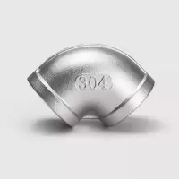 康倍达 内螺纹弯头 DN25 材质:304、90弯头,R=1.SD, (A0500 10080003)