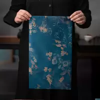 佳德美香云复古青芳干泡垫吸水茶道茶席茶具配件