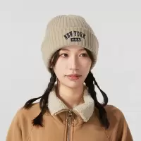 蓝步男帽女帽 冬季新款情侣运动帽时尚潮流户外跑步健身休闲帽子 MISC