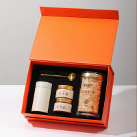 黄金果农高山银耳80gX1罐 H1礼盒即食冲泡银耳羹时尚高端健康送礼