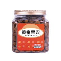 黄金果农开口松子坚果零食特产300g罐装