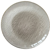 雅顺描金水果盘15公分