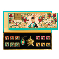 布兰兔(Blan Bunny)普洱茶砖礼盒茶叶礼盒48g