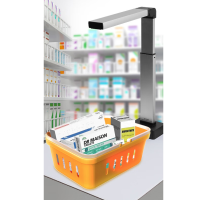 科密 C2308 药品追溯码高拍仪扫描仪 多条码二维码识别扫描器 医药连锁医院药品溯源码扫码器