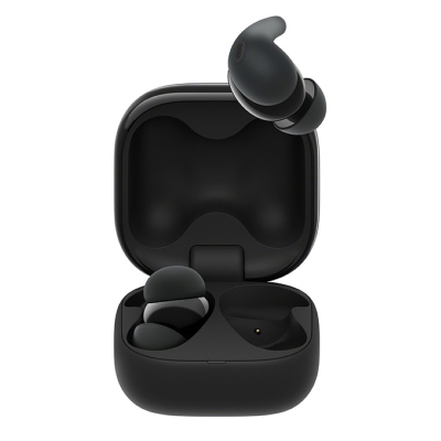 索尼(SONY)LinkBuds Fit Hi-Res舒适降噪真无线耳机 WF-LS910N 黑色