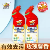 威王8效全能洁厕净500g*2瓶净味除污垢玫瑰馨香