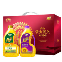福临门健康食用油礼盒1.8L*2(1111047)