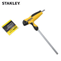 史丹利(STANLEY)94-345-23 3MM 平头 公制T形内六角扳手 拐杖型六棱扳手 支