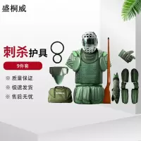 盛桐威2021款刺杀护具 模拟训练对抗护具 9件套