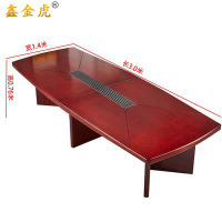 鑫金虎会议桌长条桌商务洽谈桌M2 3000*1400*760mm