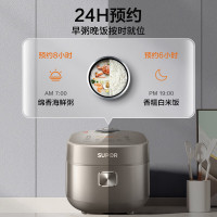 苏泊尔(SUPOR) SF40HC82 电饭煲 4L 机械式 棕色