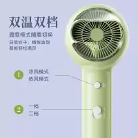 小熊负离子电吹风机家用大功率恒温护发速干吹风筒便携学生宿舍用 DCF-B18L7