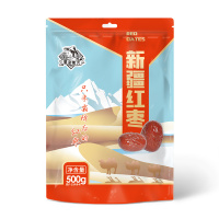黄金果农新疆红枣500g/袋·新疆灰枣皮薄肉厚树上吊干自然成熟
