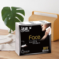 洁柔纸手帕(黑Face超迷你古龙香水)6片4层18包装*3条 共54包