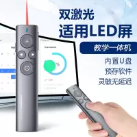 诺为 激光笔PPT翻页笔N95s Pro 32G内存 数字物理双激光自带LED液晶屏希沃白板鸿合