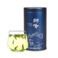 狮峰牌绿茶龙井茶叶醒春头采明前特级精美蓝罐装茶叶50g