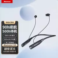 纽曼(Newsmy) 颈挂式蓝牙耳机 GF01 炫酷黑