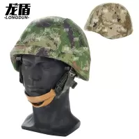 龙盾 K-1凯夫拉钢盔套头盔罩 K1双面头盔罩头盔套新版丛林荒漠双面